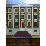 1:12 Scale Dolls House in the Form of a Georgian Town House "The Priory"