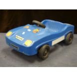 Blue Pedal Car