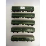 British Railways Passenger Train Complete with Three Carriages