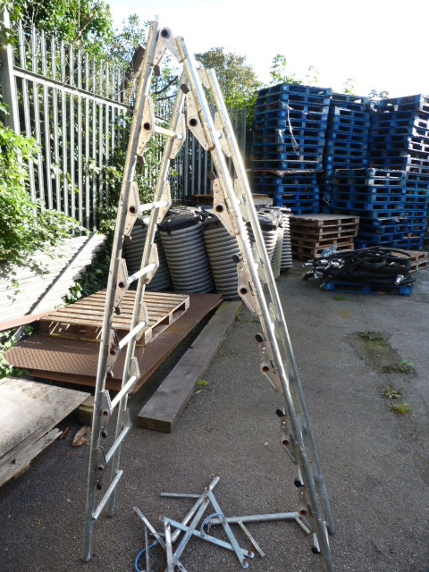 Combination Tubular Steel Ladder