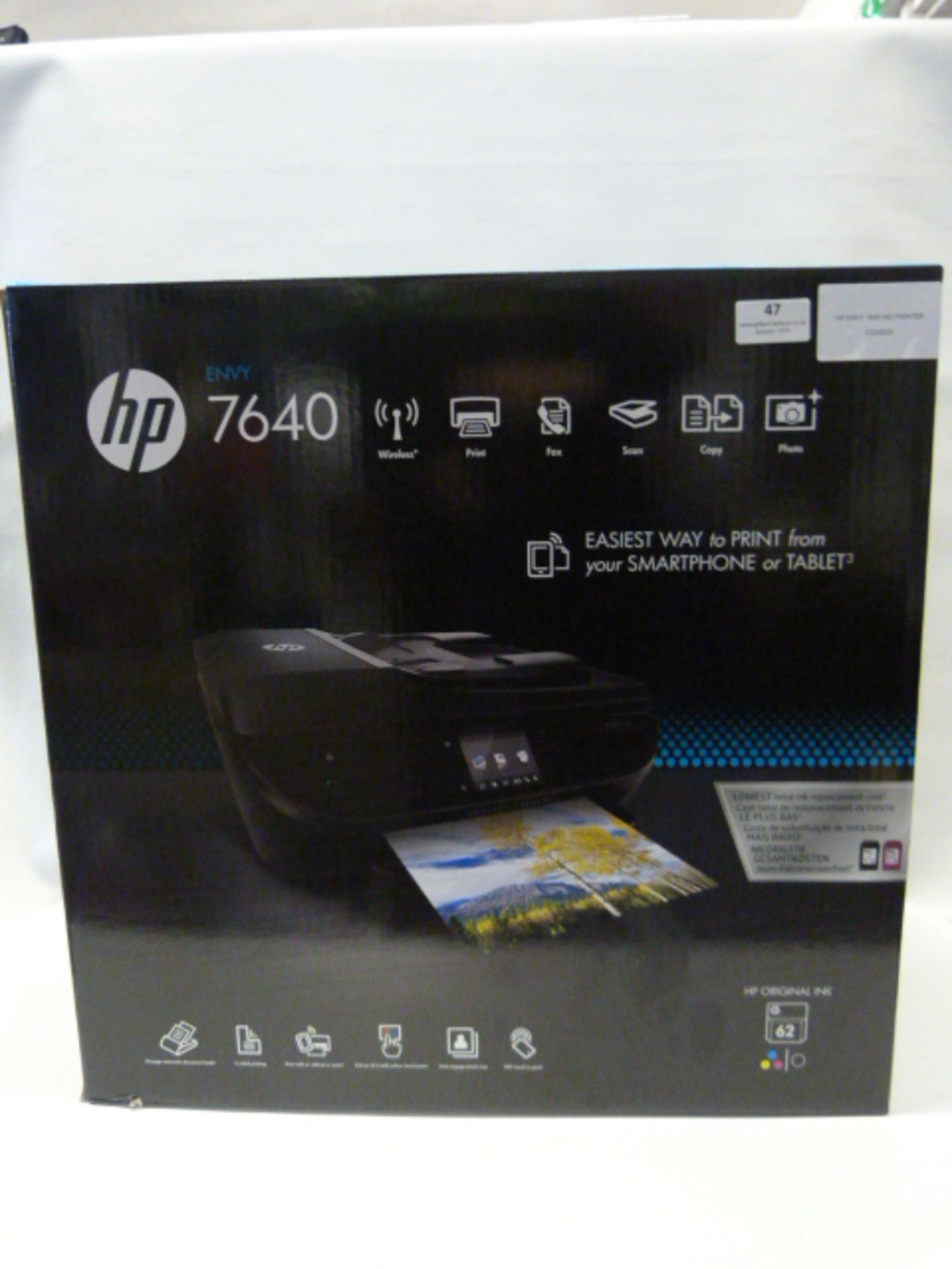 *HP ENVY 7640 AIO PRINTER