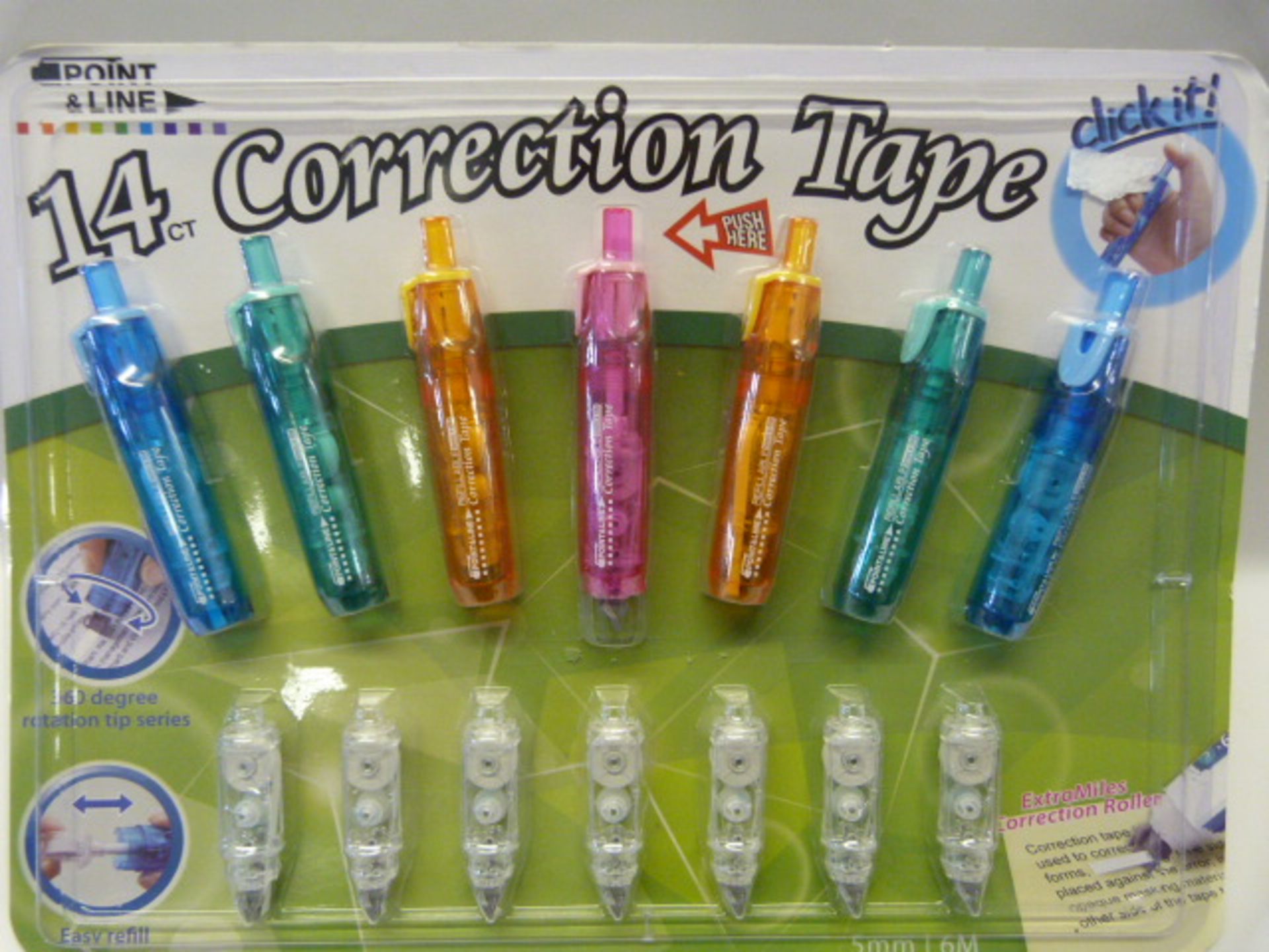 *FOURTEEN CORRECTION TAPE PENS