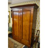 Victorian Mahogany Two Door Wardrobe