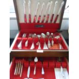 Canteen of Silver Plate Cutlery