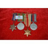 Group of Four WWII Medals