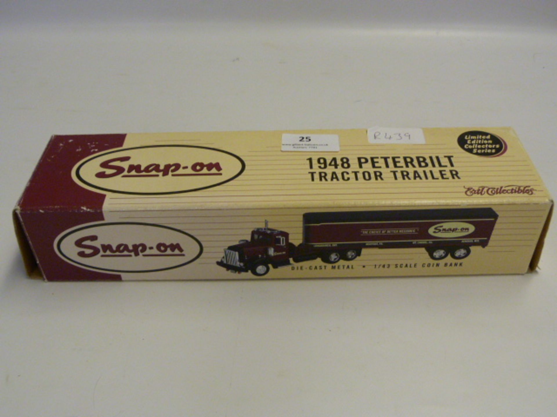 Snapon 1948 Peterbilt Tractor Trailer