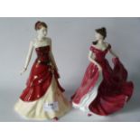 Royal Doulton Figurines "Scarlet" and "Emily"