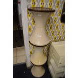 Three 1970's Plastic Stools