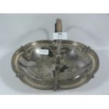 Silver Plated Basket Bowl