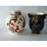 Masons Ginger Jar and Crown Devon Vase