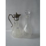 Two Glass Decanters