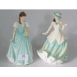 Royal Doulton Figurines "Steffany" and "Lorraine"