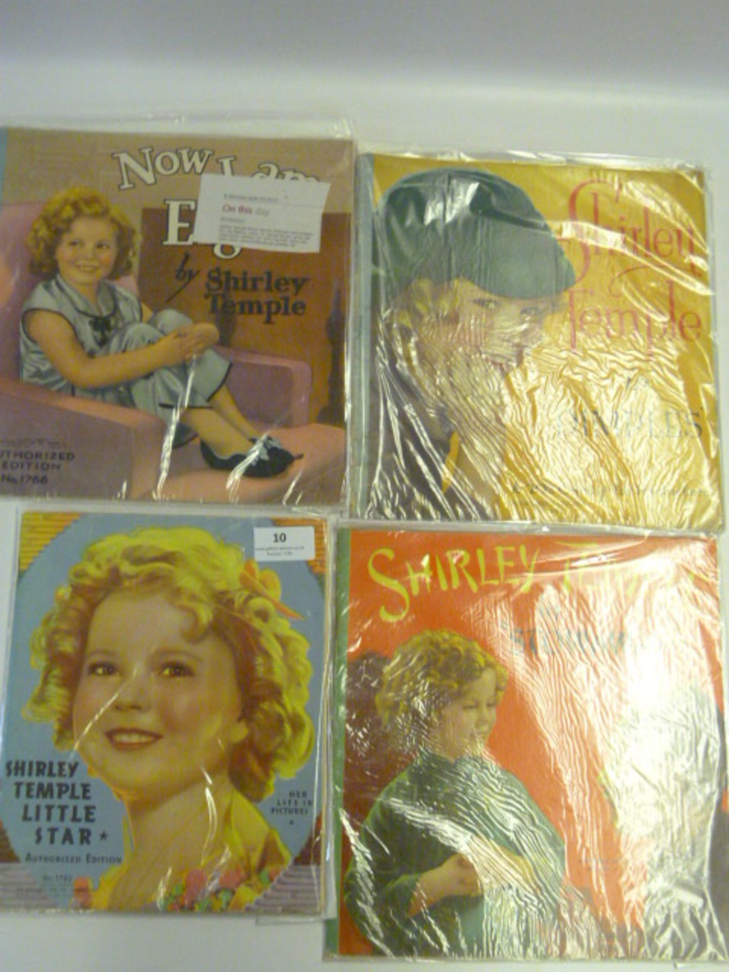 Four Shirley Temple Booklets