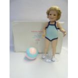 Shirley Temple Danbury Mint Bathing Doll "Bathing Beauty"
