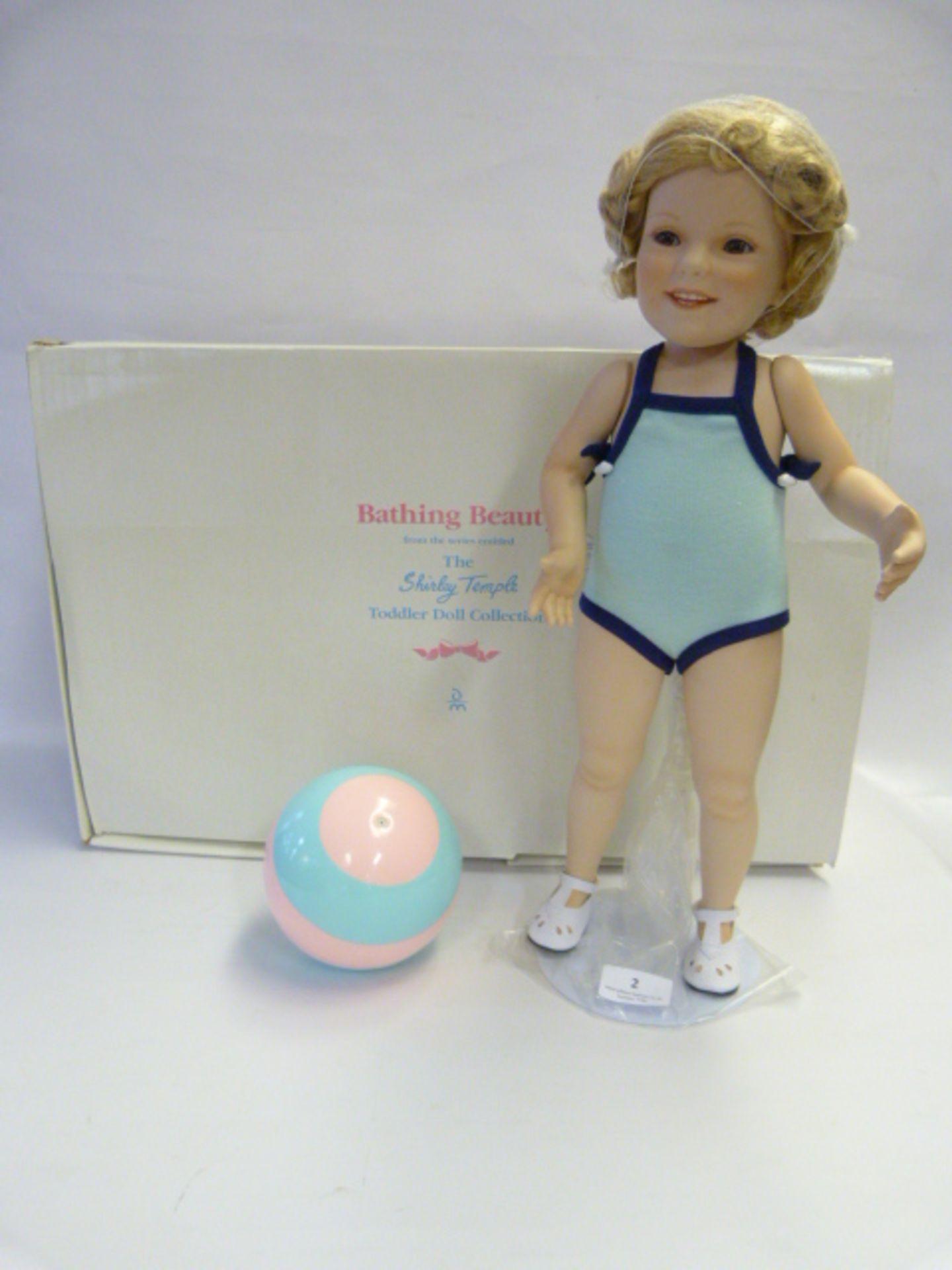 Shirley Temple Danbury Mint Bathing Doll "Bathing Beauty"