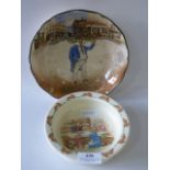 Royal Doulton Bunnykins and Dickens Ware Dishes