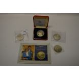 Royal Commemorative Coin Collection Including Silver Proof Five Pounds