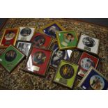 Collection of 45rpm Framed Picture Discs
