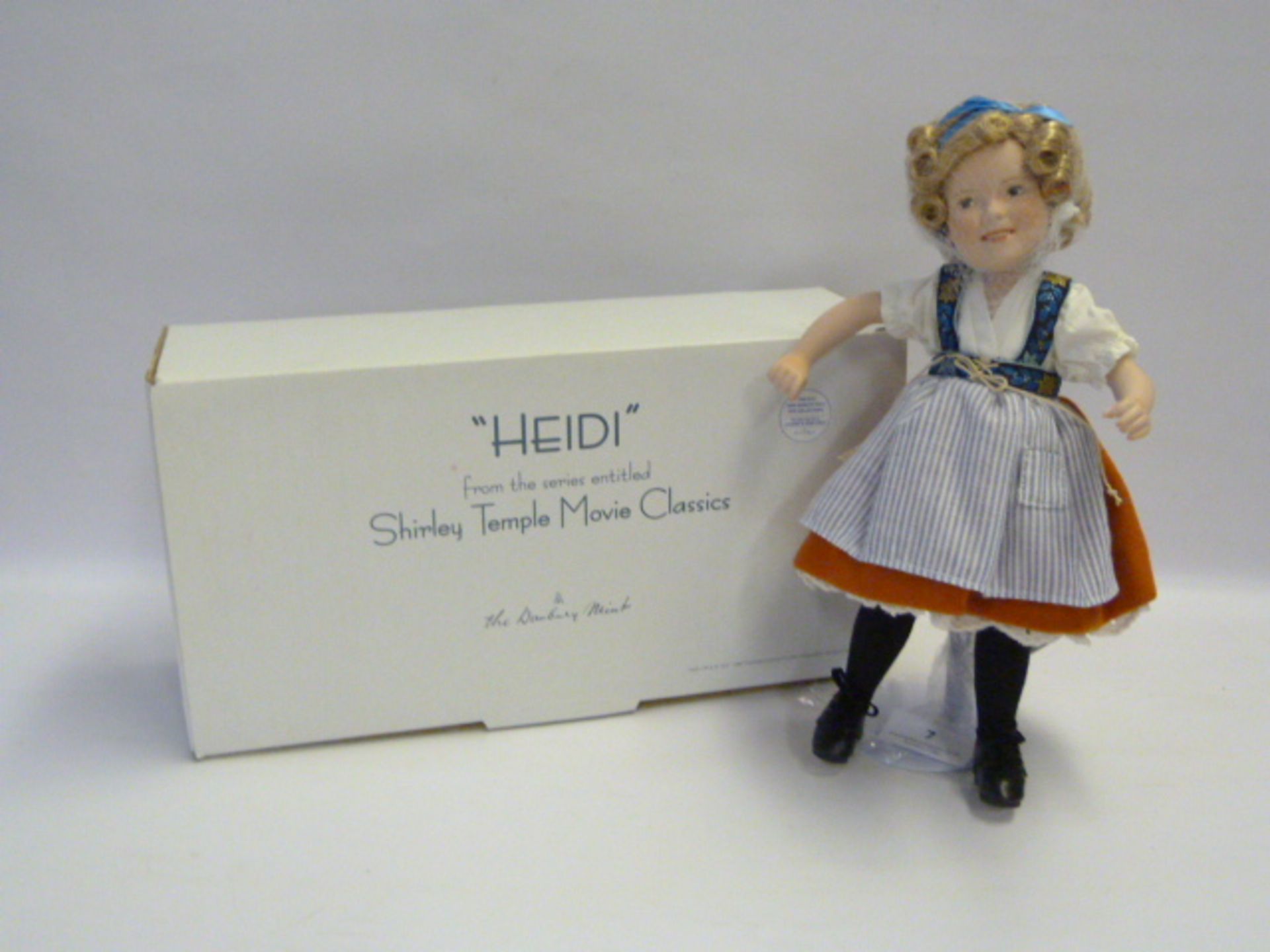 Shirley Temple Danbury Mint Doll "Heidi"