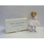 Shirley Temple Danbury Mint Doll "Baby Take a Bow"