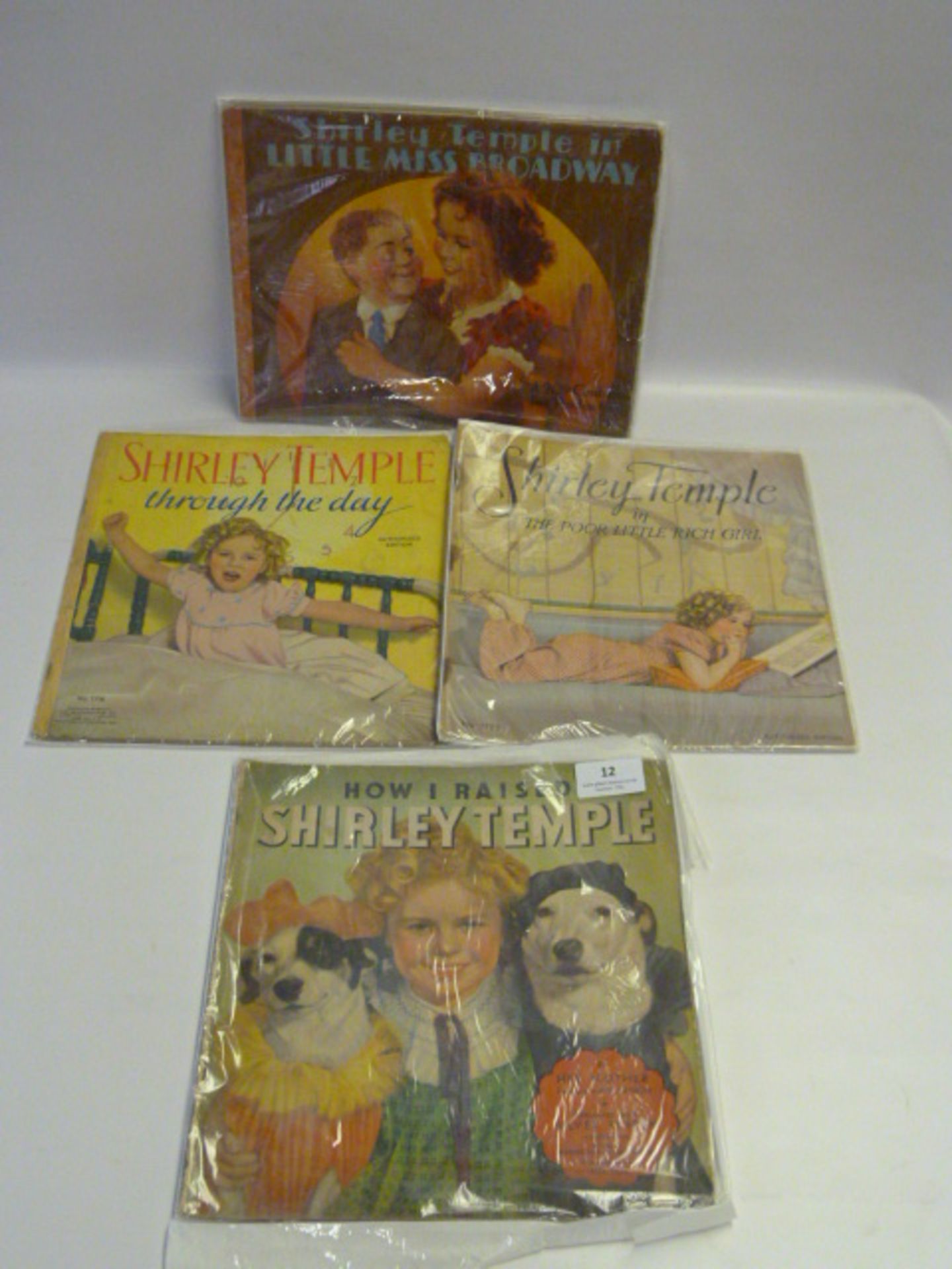 Four Shirley Temple Booklets