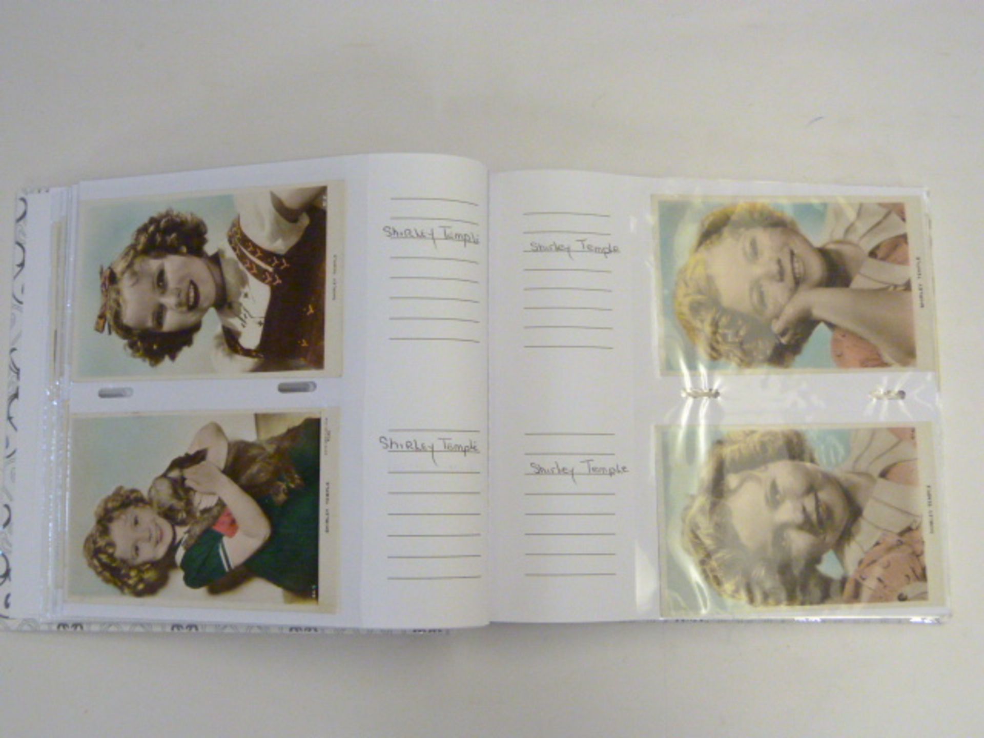 Album of Shirley Temple Postcards