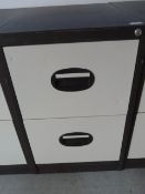 *Coffee and Cream Two Drawer Foolscap Filing Cabinet