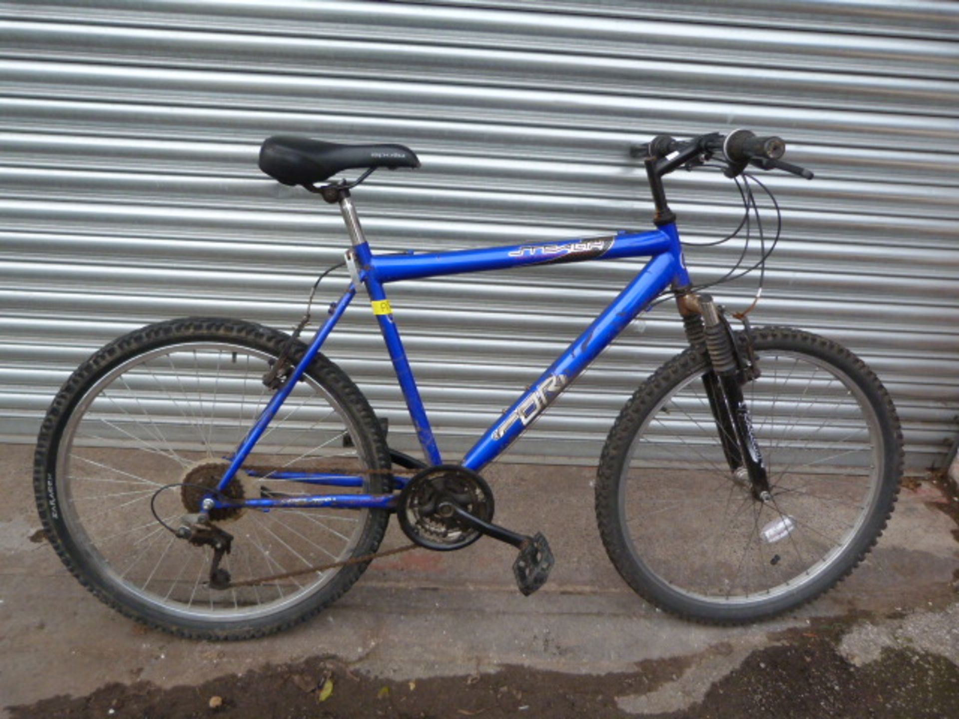 Stealth Mountain Bike (Blue) with Suspension