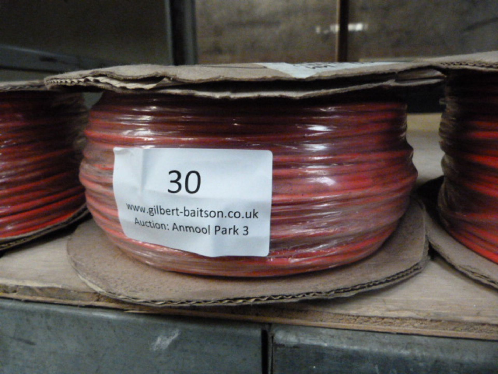 *100m of 6491B 2.5mm Red Cable