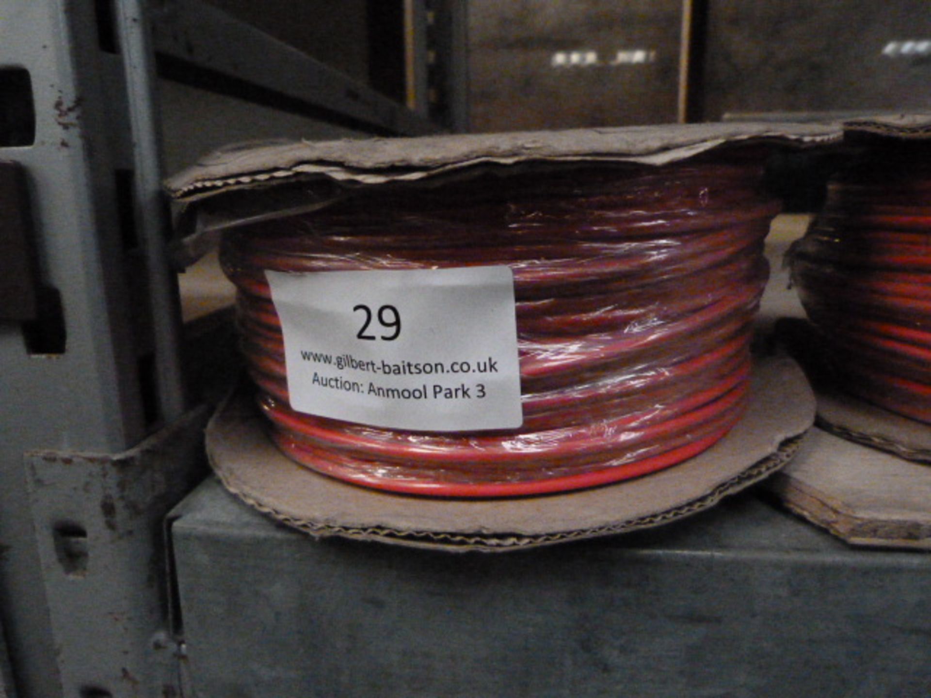 *100m of 6491B 2.5mm Red Cable