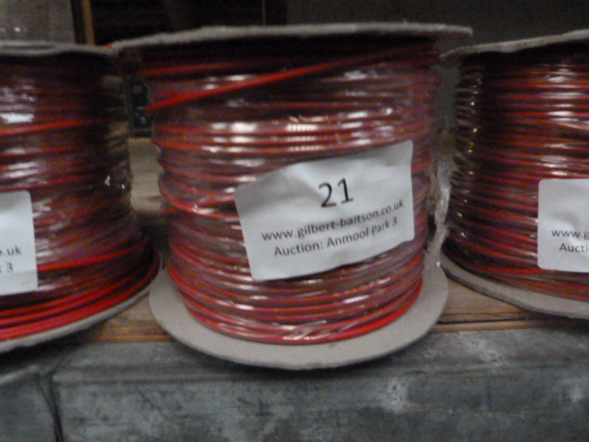 *100m of 6491X 1.5mm Red Cable