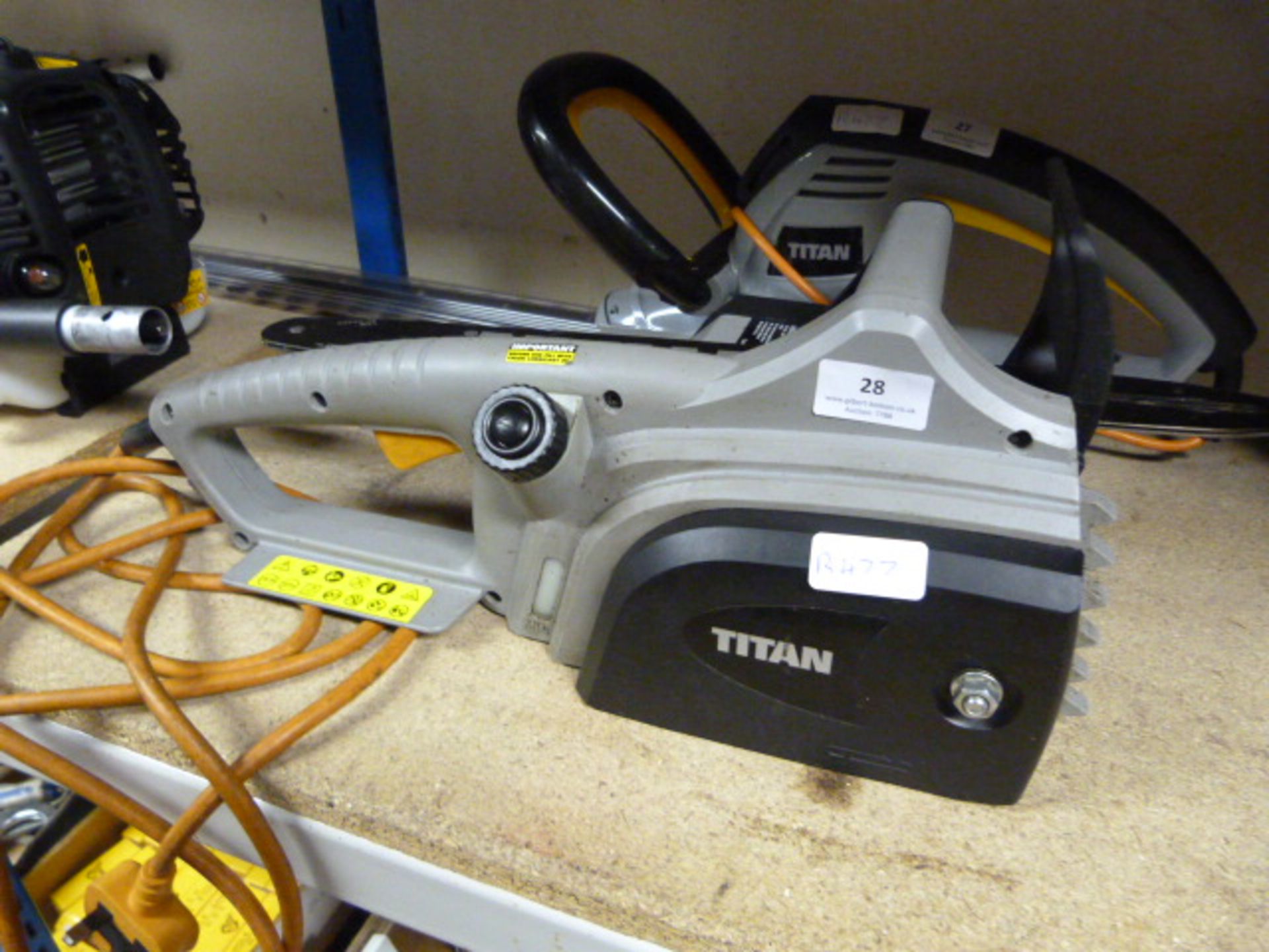 *Titan Electric Chainsaw