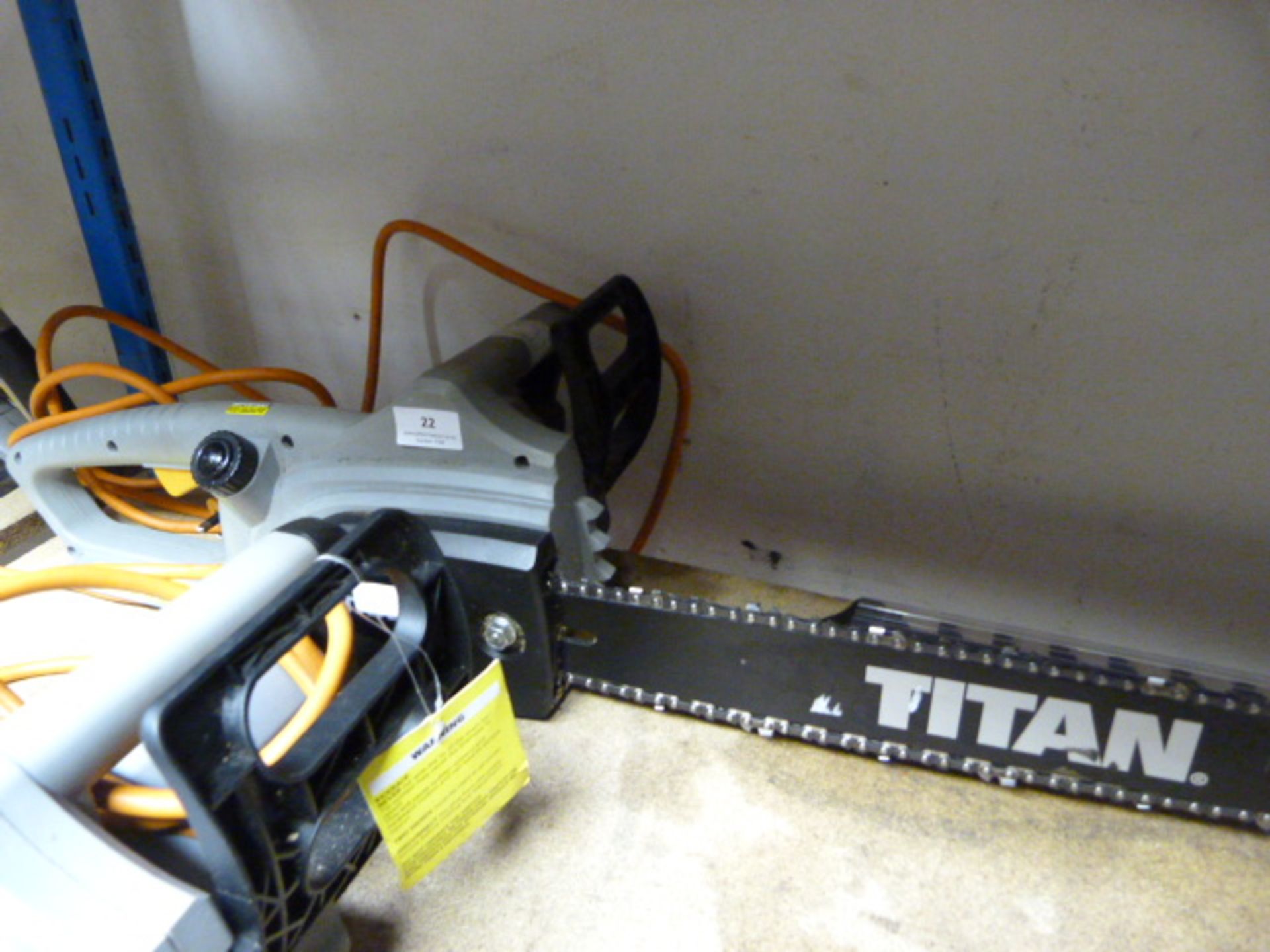 *Titan Electric Chainsaw