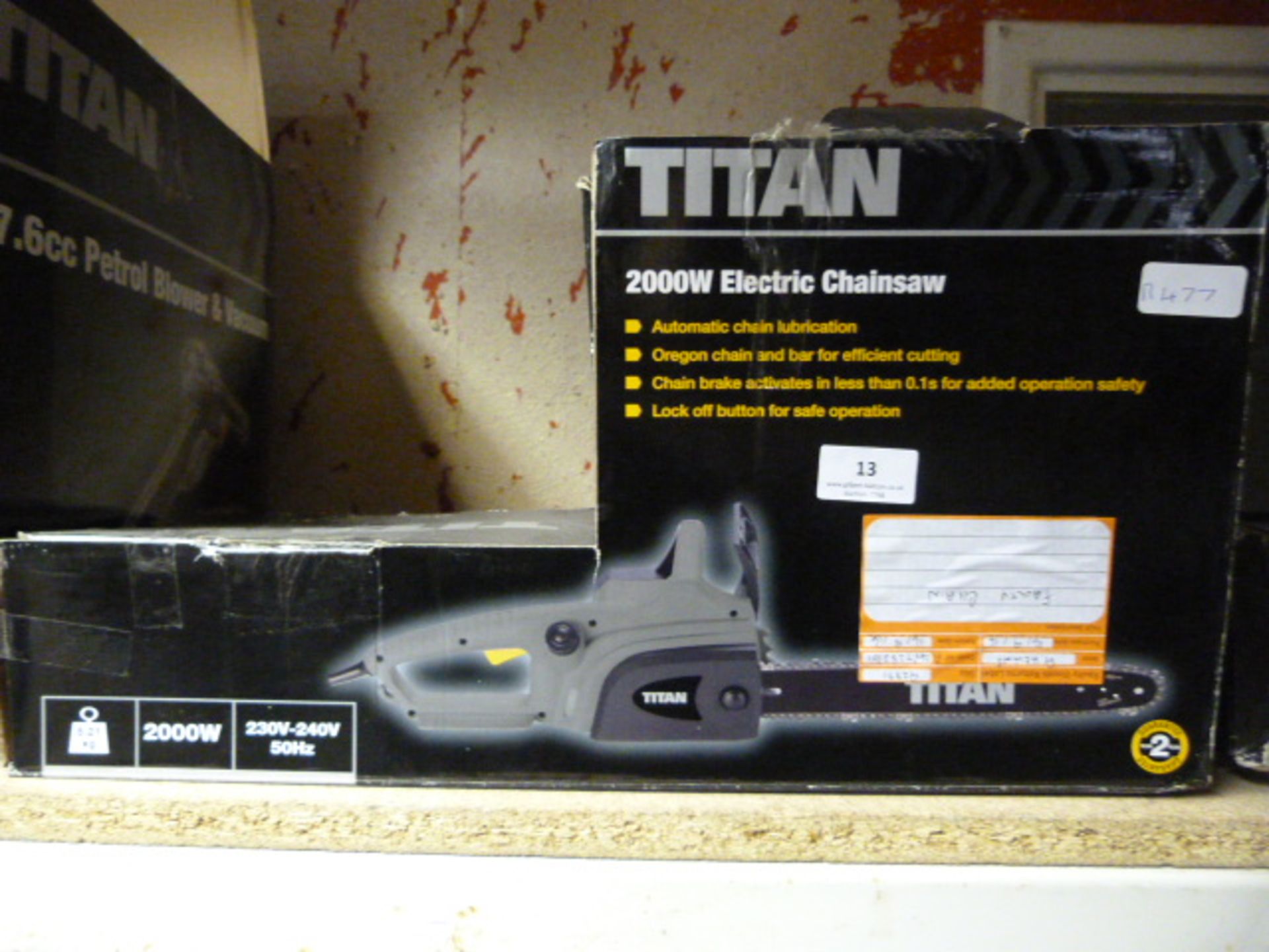 *Titan Electric Chainsaw