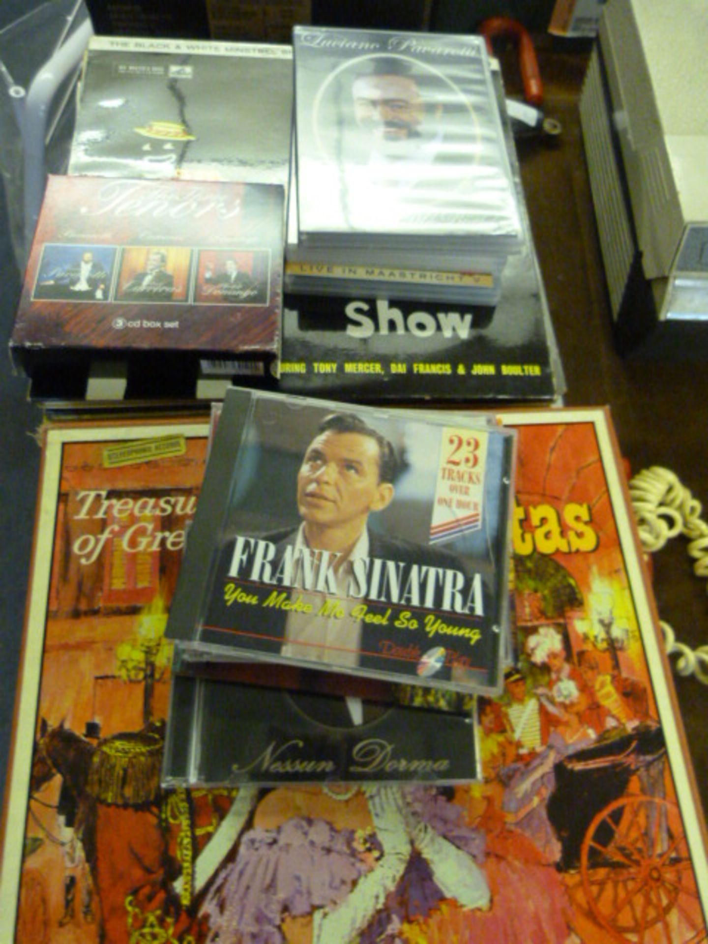 Collection of LP Records, Box Sets, CD and DVDs