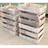 A quantity of Geest Industries fruit boxes, each 56cm long, 43cm wide, 16cm high. (11)