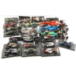 Fifteen Minichamps Grand Prix cars, and seven larger models.