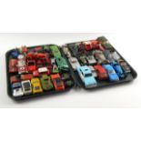 Assorted modern die cast models of motor vehicles. (2 trays)