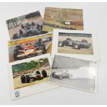 BRM.  Five Christmas cards from the Owen Organisation, and a Christmas card from Dick Scammell to