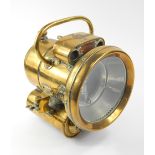 A Lucas King of the Road No 794 single self generating Duplex acetylene headlamp, to suit steam