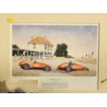 After Simon Owen. Hawthorne's Victory, colour print, limited edition No.42/100, signed in pencil,