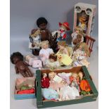 Various 20thC dolls, to include Ashton-Drake, Charity Is A Blessing model, 30cm high, others by