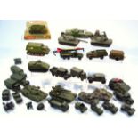 Various die-cast vehicles, to include blister pack Dinky toys Bren Gun Carrier, no. 622, 10cm