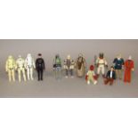 Various Lucas film Kenner and other Star Wars figures, to include Boba Fett, 10cm high, Imperial