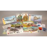 Various toys, Airfix and other sets, etc, military miniatures, Panser IV:72 set, Northorp P, from 61