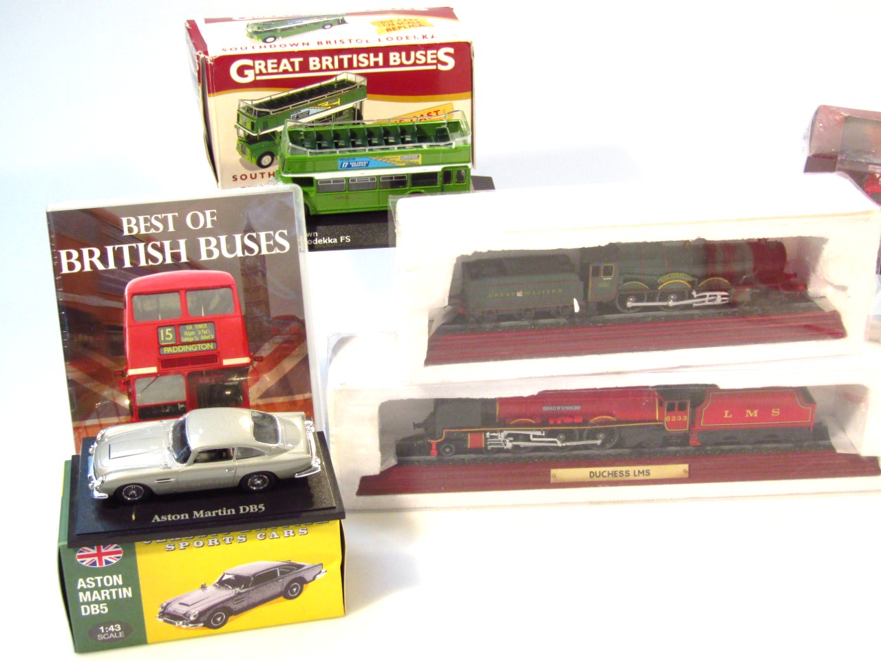 Various die-cast vehicles, to include collectable model locomotives, Duchess of Sutherland LMS, 29. - Image 3 of 3