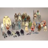 Various Lucas film and other Star Wars figures, to include C3P0, with articulated limbs, 10cm