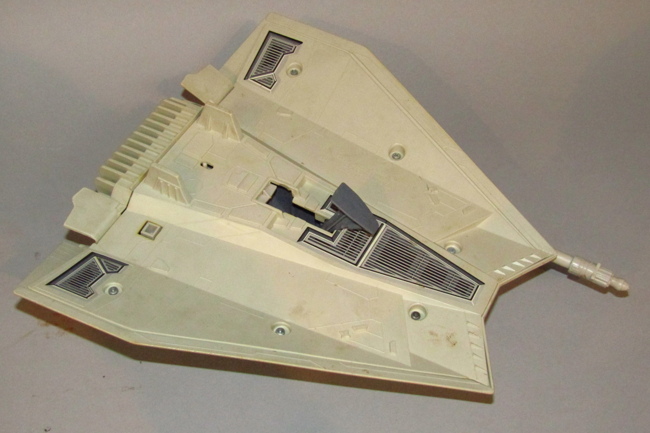 A Lucas film limited Star Wars 1982 edition AT-ST, with articulated legs and other ships and - Image 3 of 7