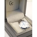 A G C gentleman's Swiss made wristwatch, the 4cm dia. dial with three subsidiary hands and baton and