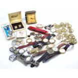 Various jewellery, bygones and effects to include miniature horse brasses, pierced lion, 6cm high,